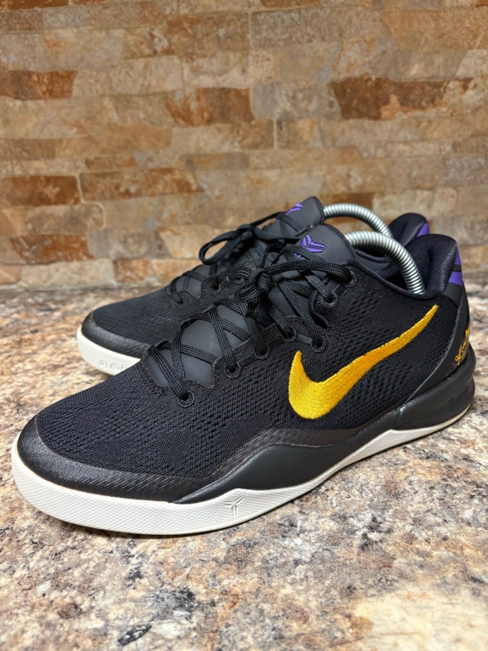 Nike Kobe 8 Protro Lakers Away Size 6.5Y